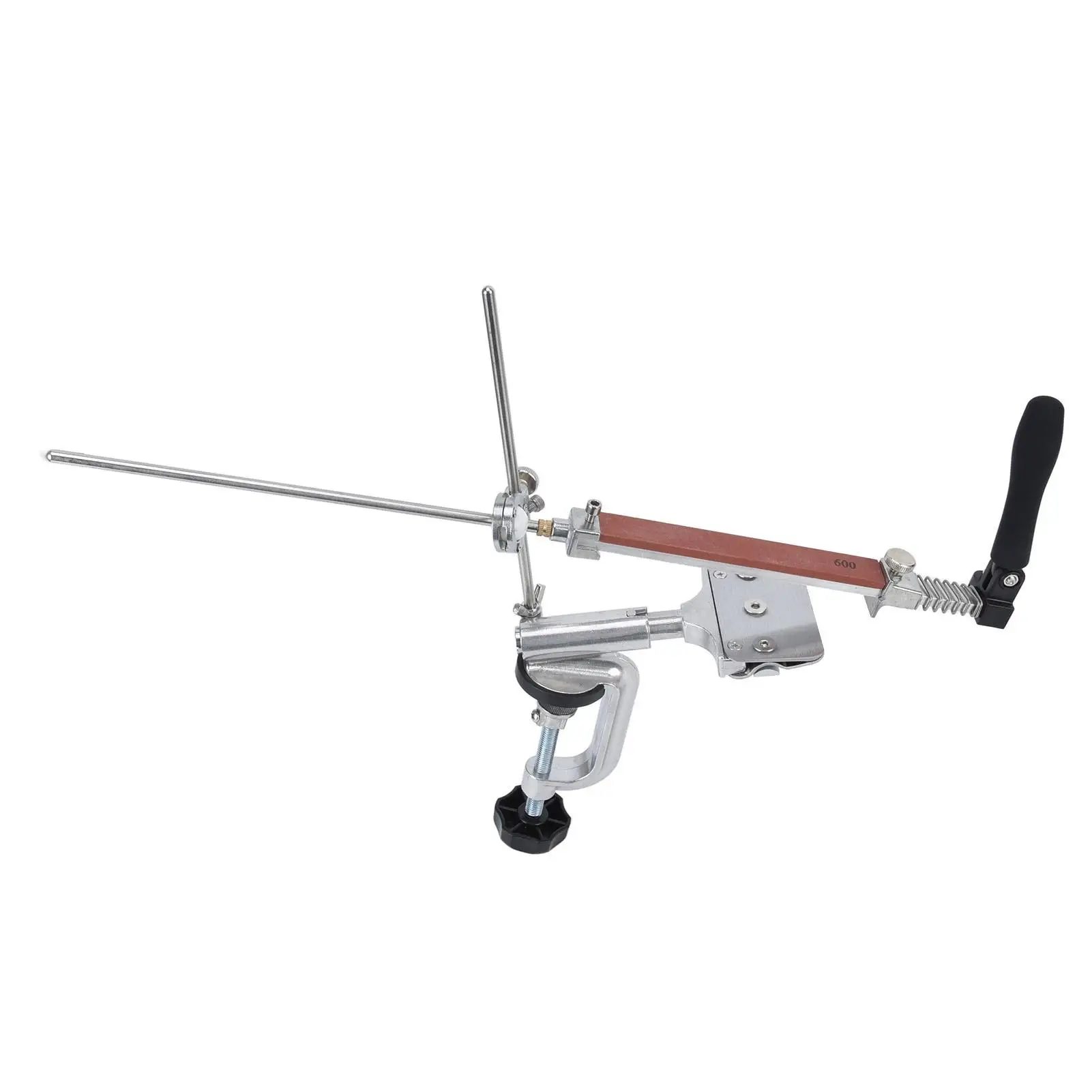 Stainless Steel Kitchen Knife Sharpener System Grinding Machine with Sharpening Stones for Home Use