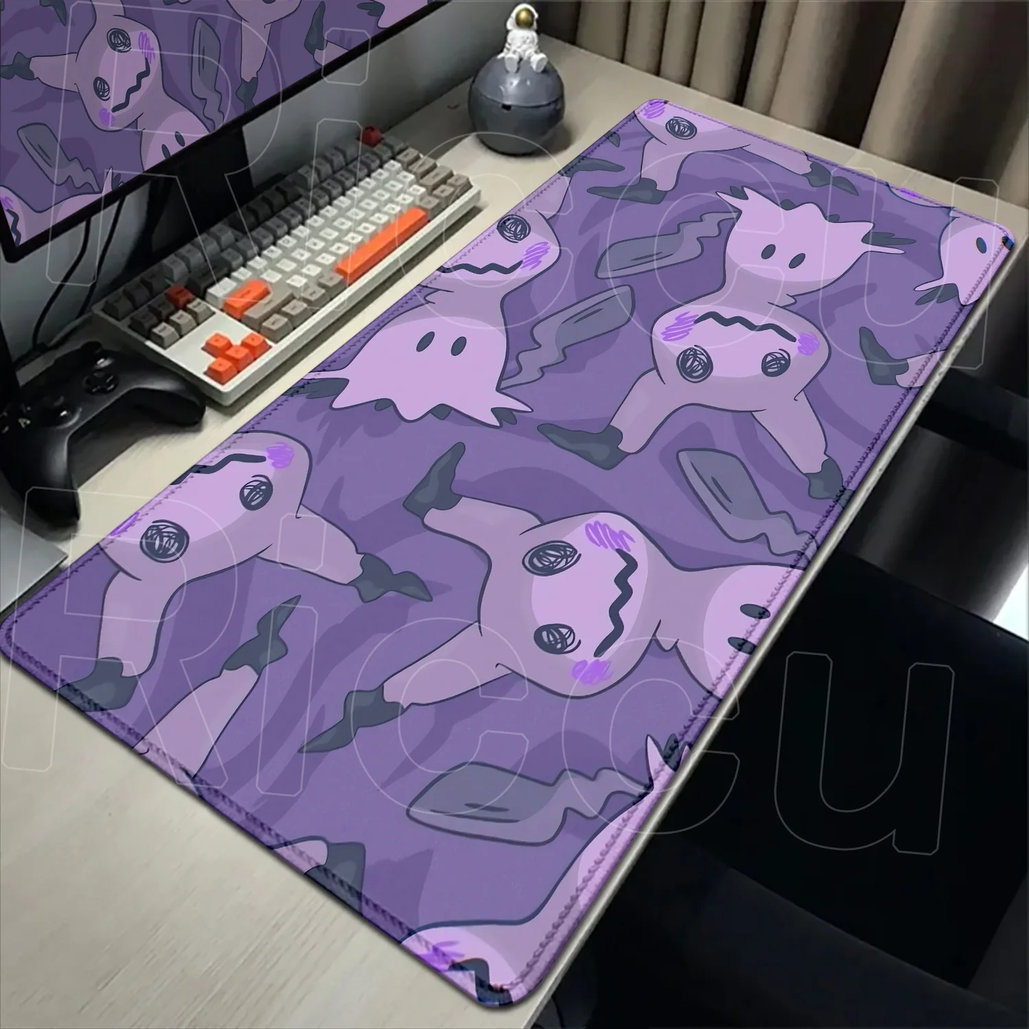 HD Rubber Non-slip Mouse Pads Gaming P-Pokemons Mimikyu Mousepad Mouse Pad Kawaii Large Gamer XXL Pc Keyboard Desk Mouse Mat Rug