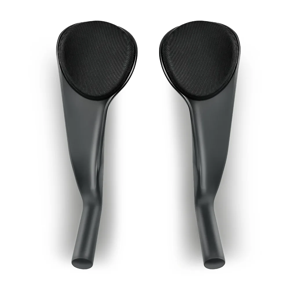 Carbonfaser-Lenkerverlängerungen mit Einstellbarer Höhe & Winkel, TT-Lenker in Schaufelform für Triathlon-Fahrräder – Detail 4