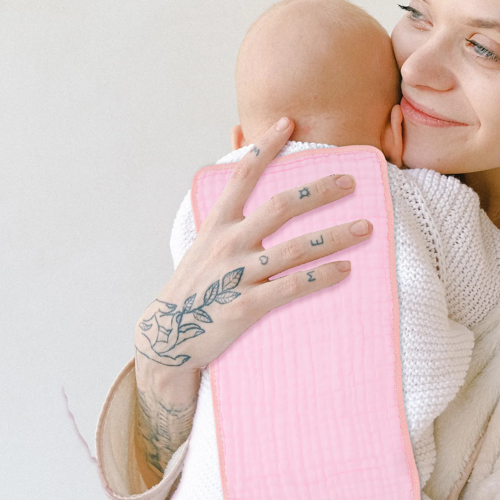 3 قطعة ملابس الطفل المنزلية ماصة مريحة الوليد التجشؤ القماش ضرورة ملابس تجشؤ مقاومة للاهتراء منشفة تجشؤ