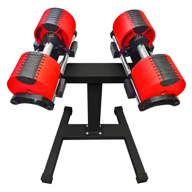 2024 New Arrivals Premium Quality 32kg 36kg 80lb 90lb 100lb 2kg Increments Adjustable Dumbbell with Bracket