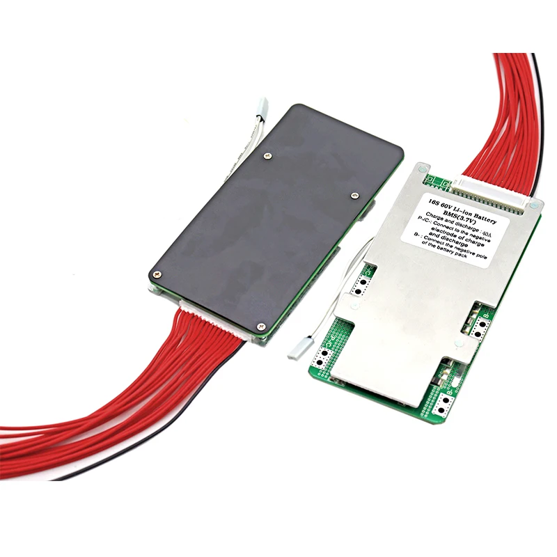 Carte de protection d'équilibre pour batterie au lithium polymère, PCM 60V, 20Ah, 30Ah, 40Ah, 60Ah, 3.7V, BMS16S, 60V, 40A