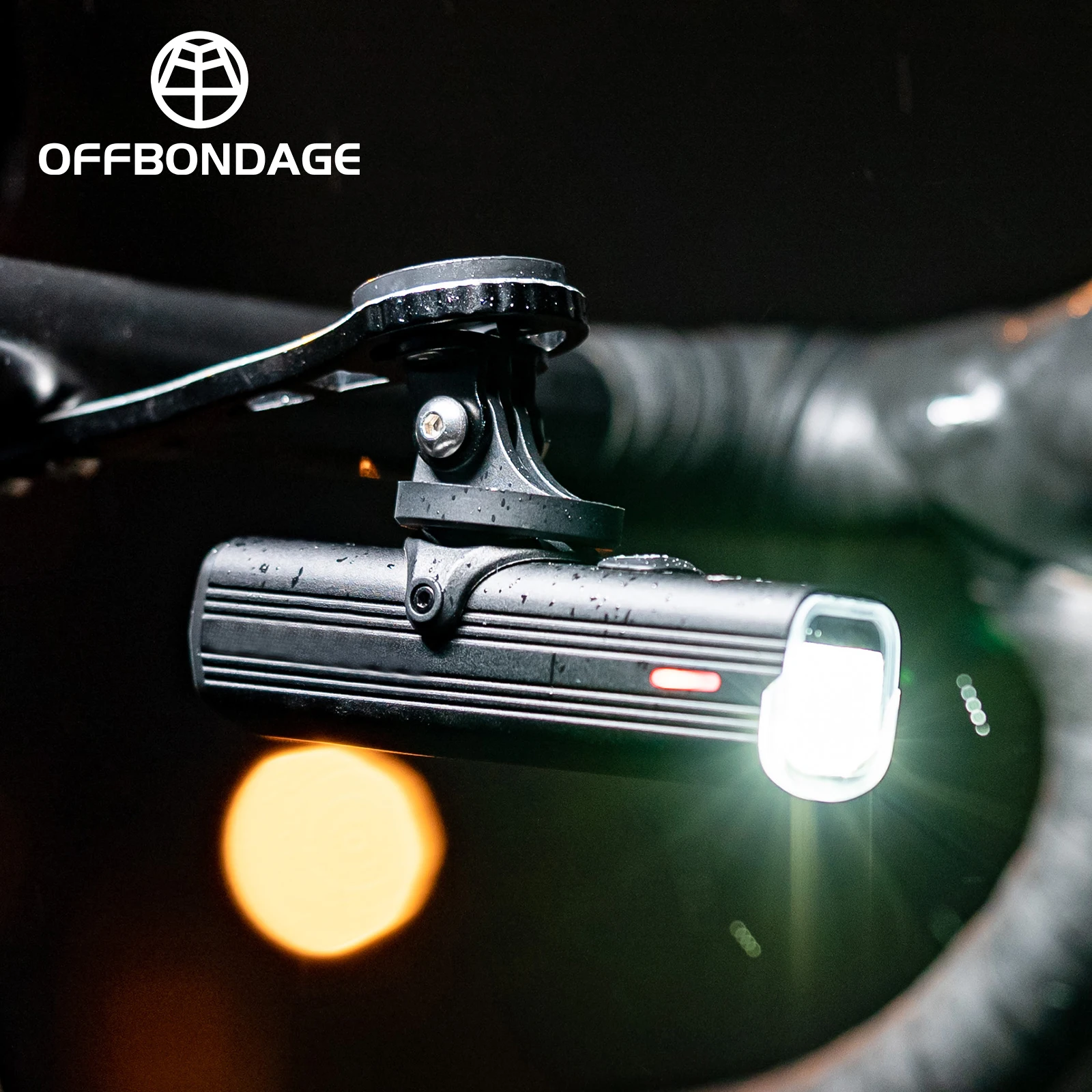 OFFBONDAGE Bicycle Light 1000 LM Quick Release Aluminum Alloy USB Headlight