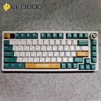 LEOBOG Hi75C Mechanical Keyboard Tri Mode Hot Swap RGB Gasket Aluminium Alloy With Knob Hi75C Keyboard Kit Custom PC Gamer Gifts