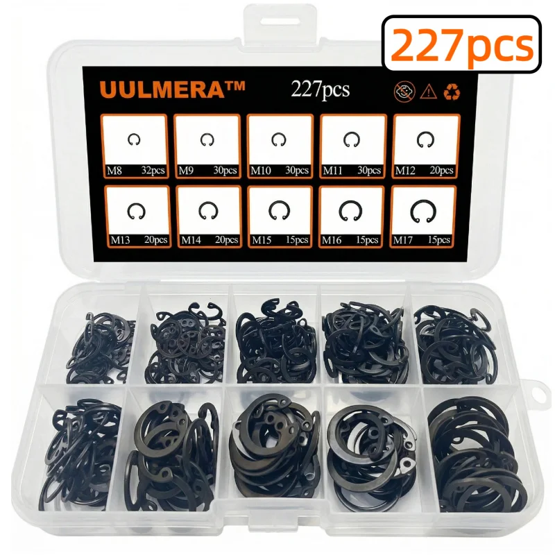 Uulmera 227Pcs Snap…