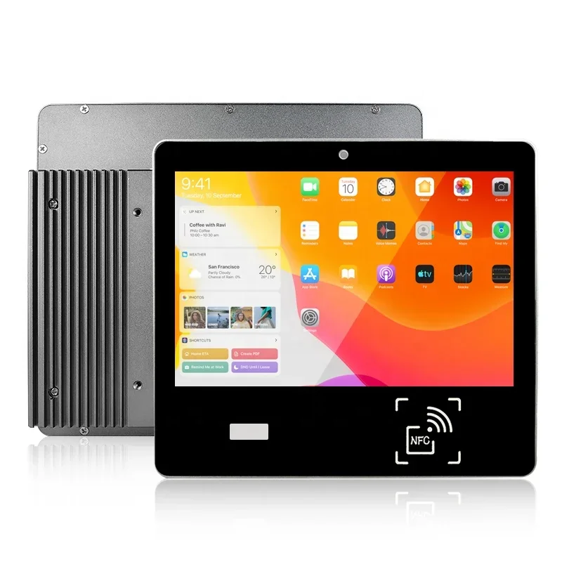 Bestview 8 ''10.1'' 12.1 ''15'' 18.5 ''อุตสาหกรรมต่างประเทศ android pc nfc Reader/เครื่องเข้าร่วมประชุมเวลา/ทํางานนาฬิกาการ์ดเครื่อง