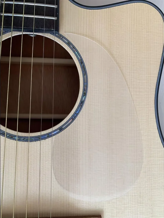 1 шт. профессиональная прозрачная наклейка на накладку для народной акустической гитары, сделано в Японии, музыкальные аксессуары