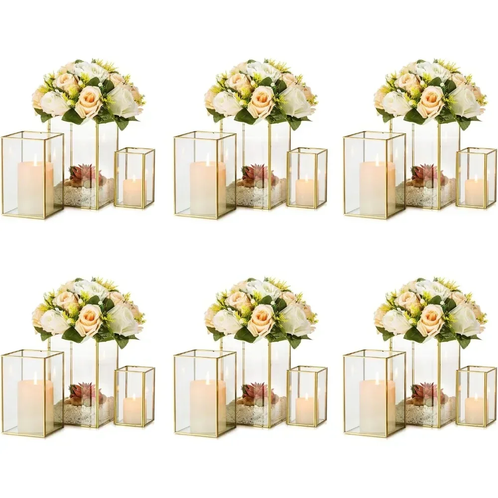

Fireplaces Candle Holder Flower Stand Center Ornament for Tables Candlesticks for Candles Home Decoration