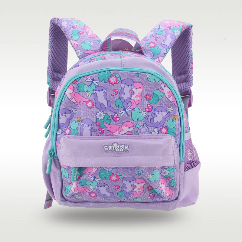 children's schoolbag girls backpack Purple hamster cool kawaii 11 inch 1-3 years old
