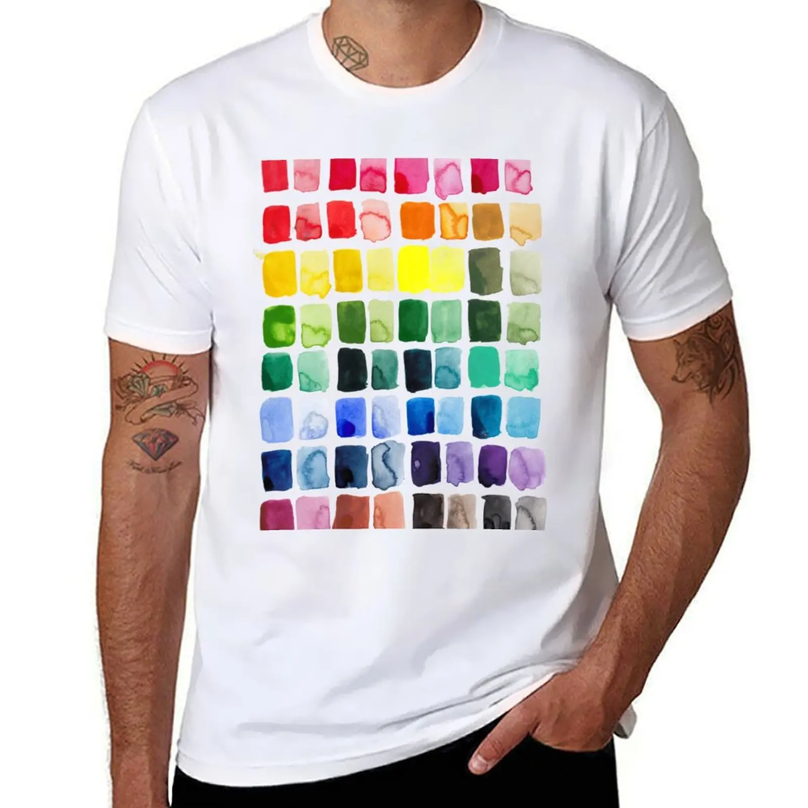 

Swatches T-Shirt t shirts for man cotton soft man t shirt cotton