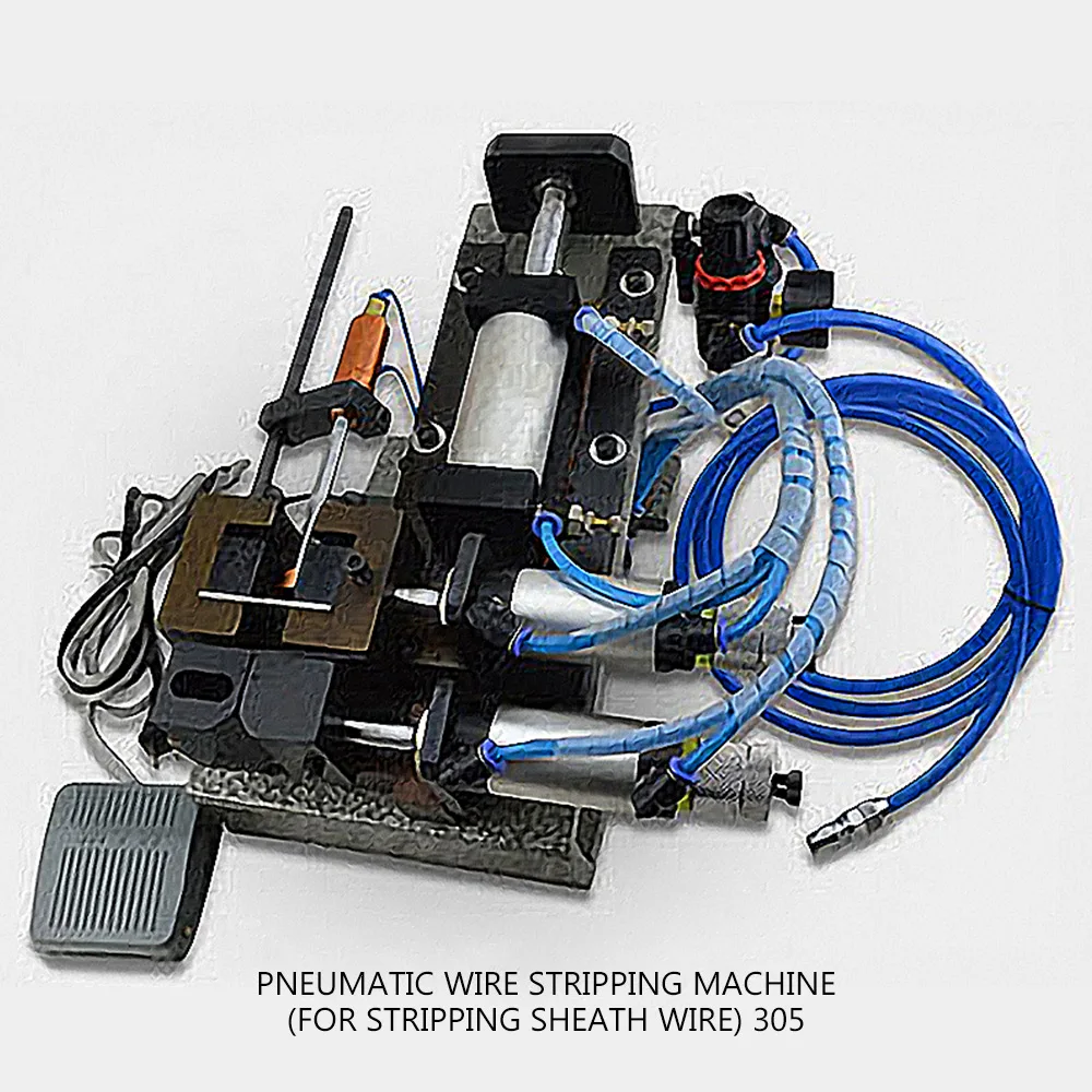 Vertical Power Sheath Line Multi-core Wire Stripping and Stripping Machine Pneumatic Wire Stripping Machine Cable Stripping  416