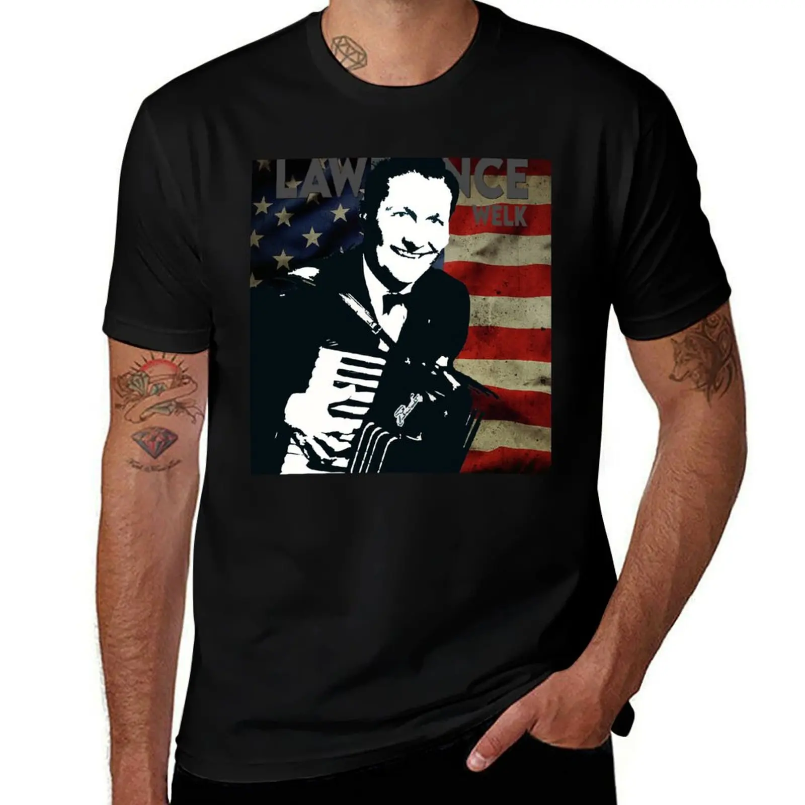 lawrence welk T-Shirt Sweat Absorbing Sports Tee Shirt T-Shirt