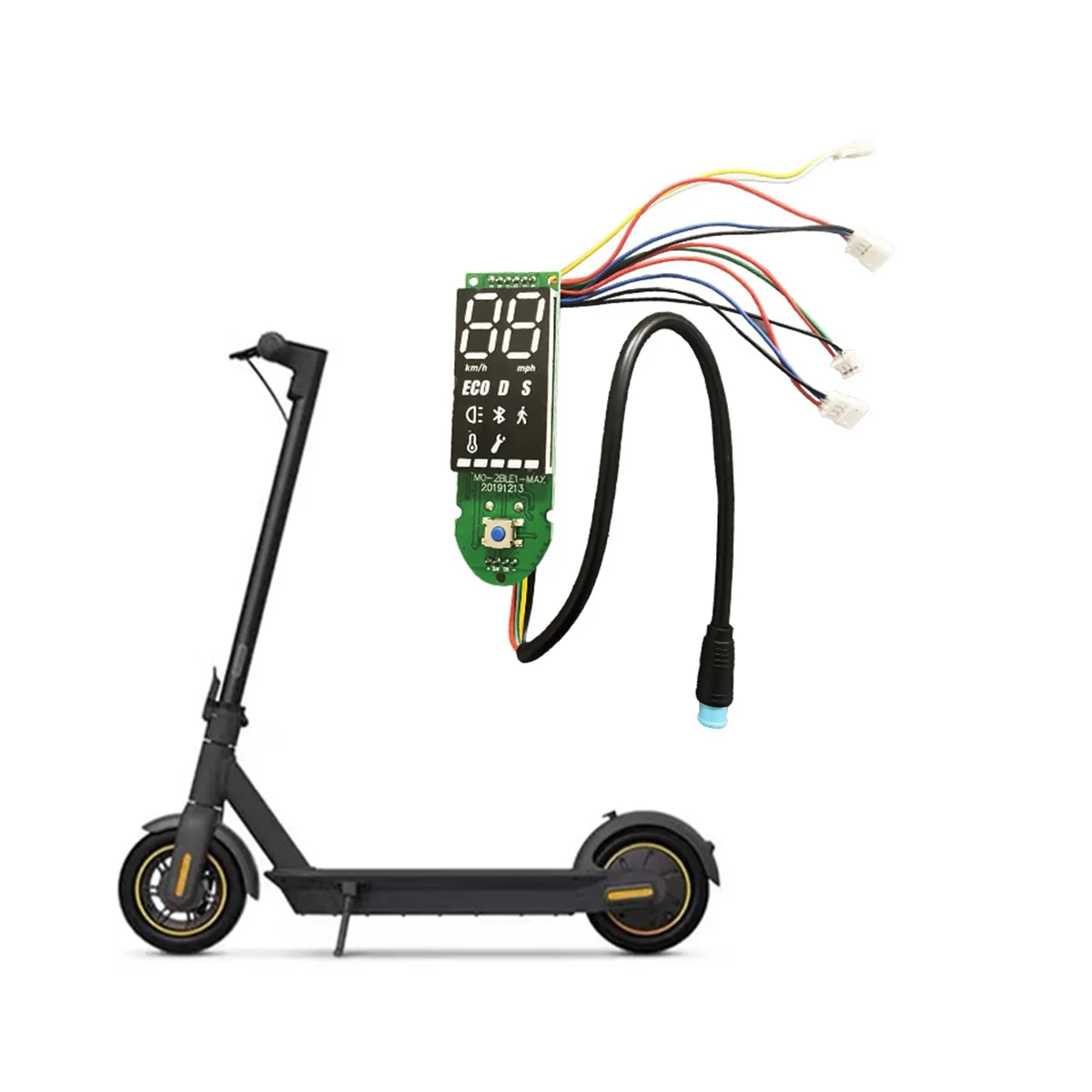 For Ninebot Max G30 Bluetooth Board Electric Scooter Instrument Display Accessories 4-Wire Double Brake