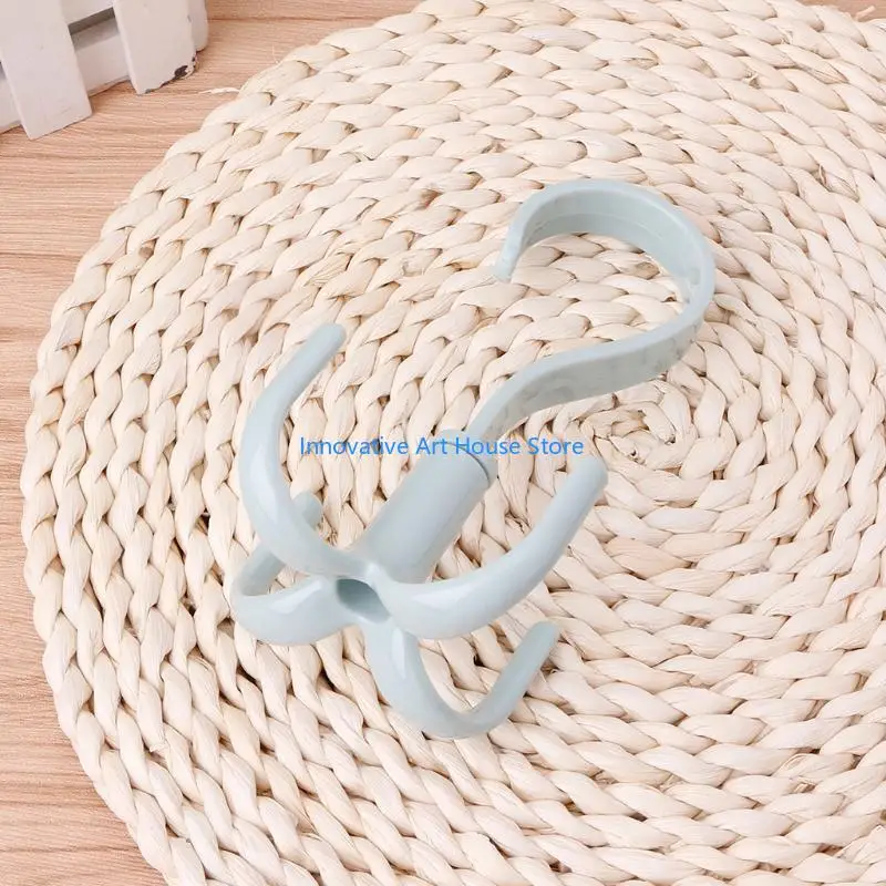E1PC 360 Degree Rotating Belt Hanger Scarf Tie Rack Holder Hook Closet
