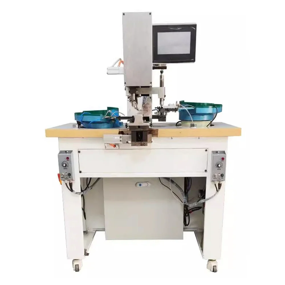 &For High Efficiency Fully Automatic Snap Fastener Attaching Machine Grommet Eyelet Machine