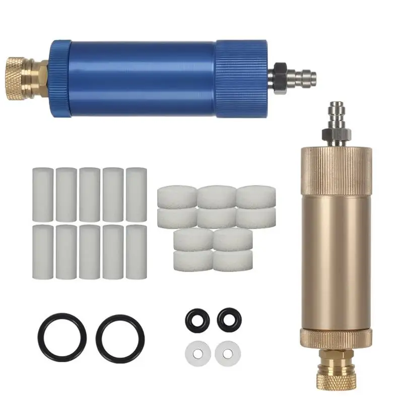 For Refer To Description Water And Oil Separator 30MPA Air Tool Accessory Air Compressor Filter Automatic Drainage Oil Water