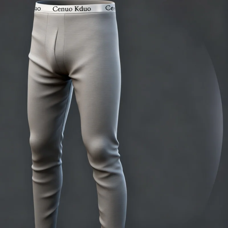 Winter Men's Warm Underwear Men's Wool Tight Pants Warm Pants Heat Shrink Underpants Men's Warm Pants