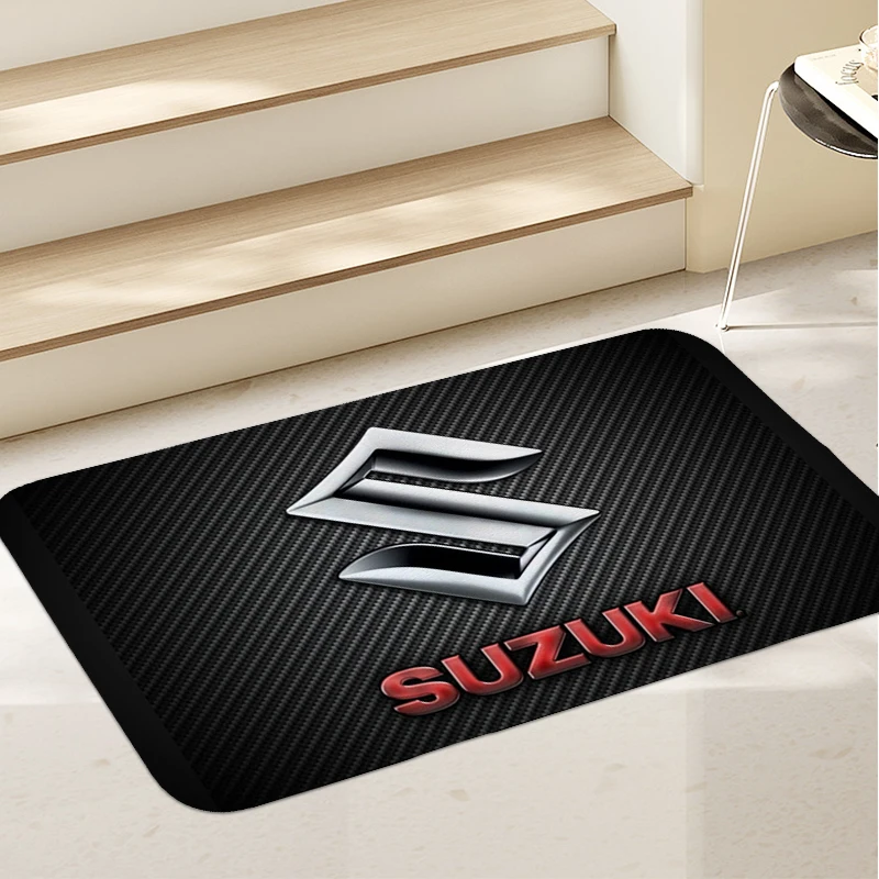 Foot Mat S-Suzukis Carpets for Living Room Custom Laundry Room Bathroom Rug Soft Doormat Entrance Door Room Decorating Items