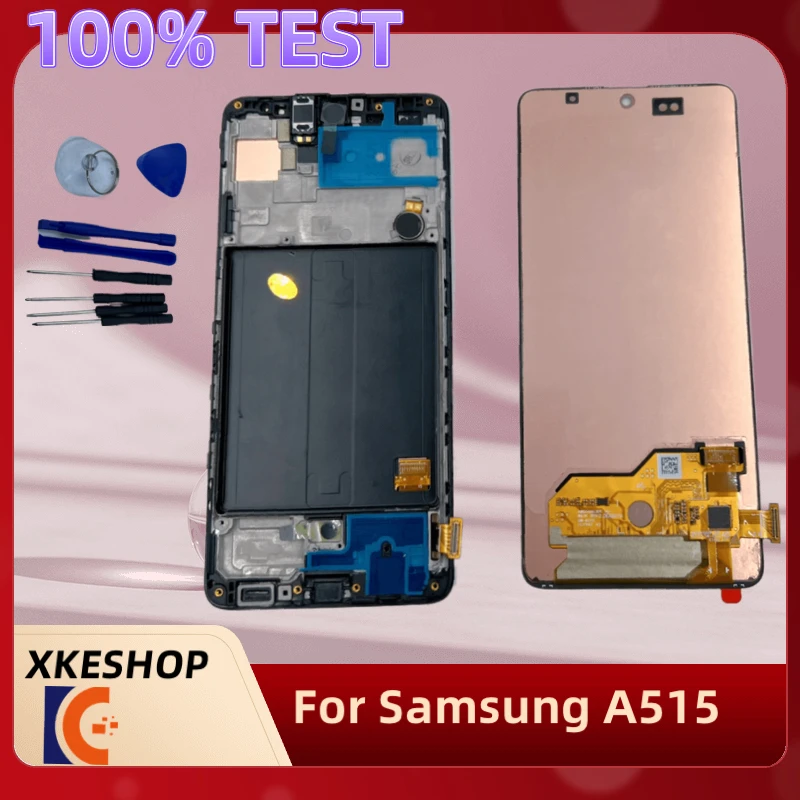 

Original LCD For Galaxy A51 LCD Display A515 Touch Screen For Samsung A51 Display Screen LCD