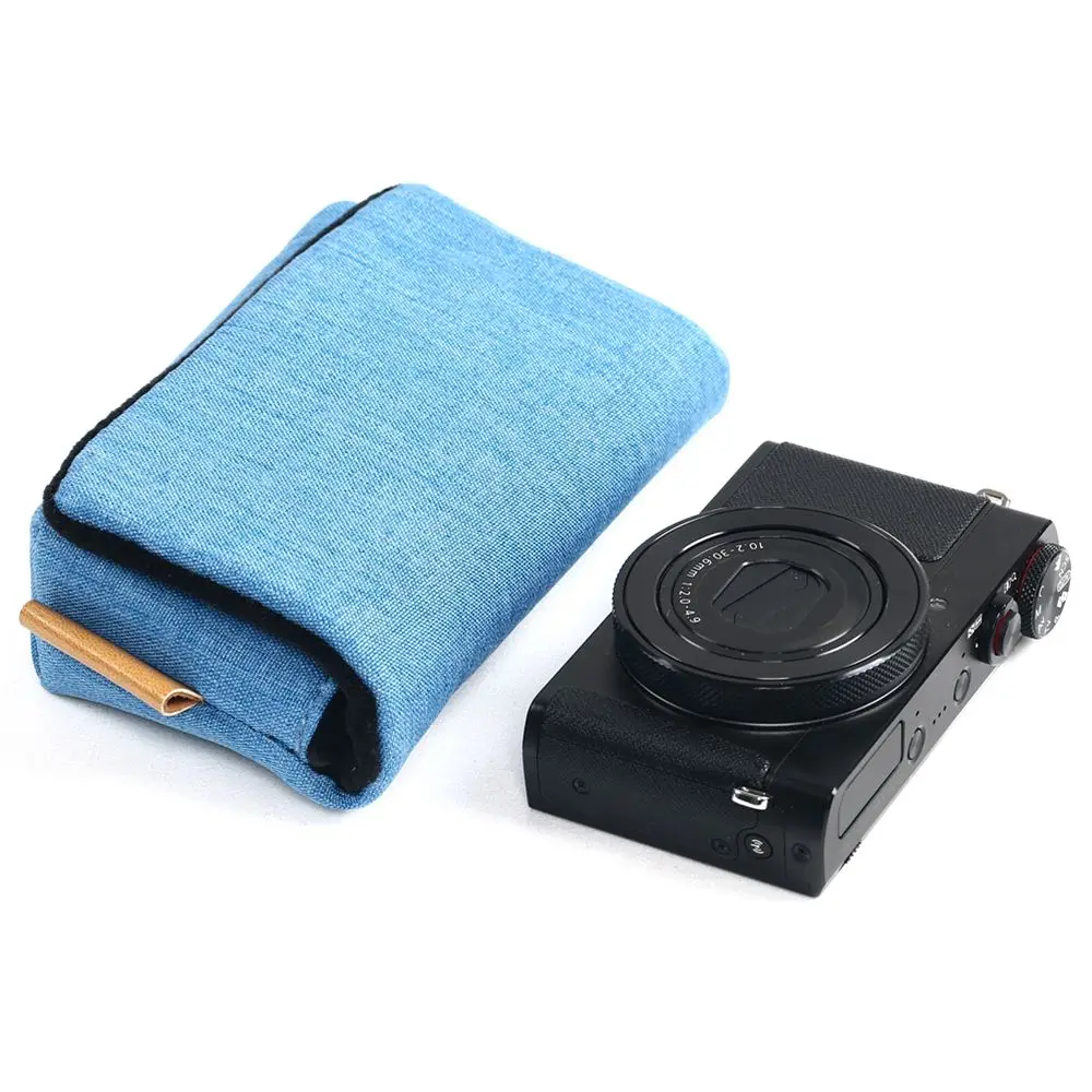 Portable DSLR Camera Waterproof Photography Bag Camera Bag Lens Bag Drawstring Pouch