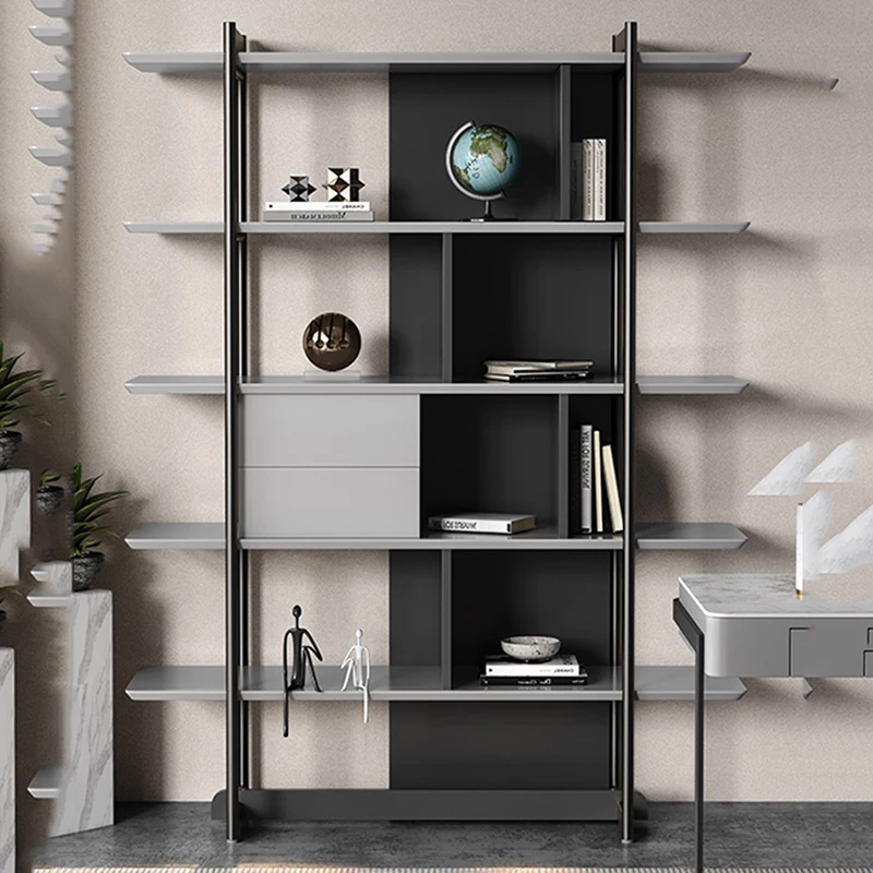 

Shelving Display Bookshelf Storage Bedroom Bookcase Shelves Magazine Racks Living Room Scaffale Libreria Minimalist Furniture