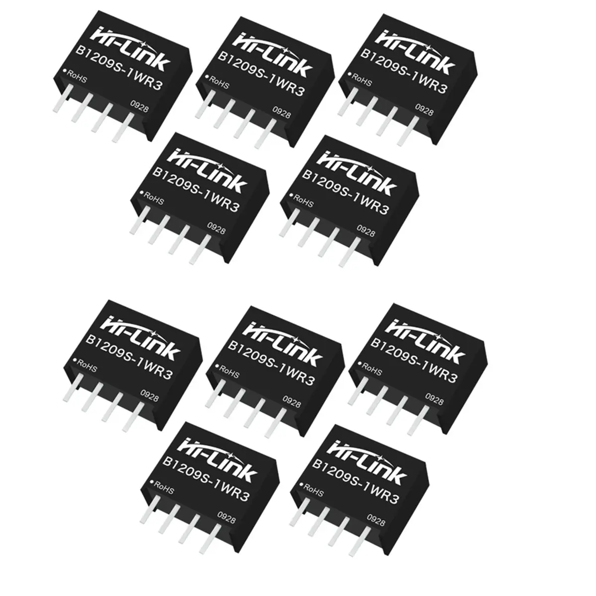 (▲★HUND) B1209S-1WR3 Isolated Power Supply Module 1W 12V to 9V DC Power Supply Module Sustainable Short Circuit Protection 10Pcs