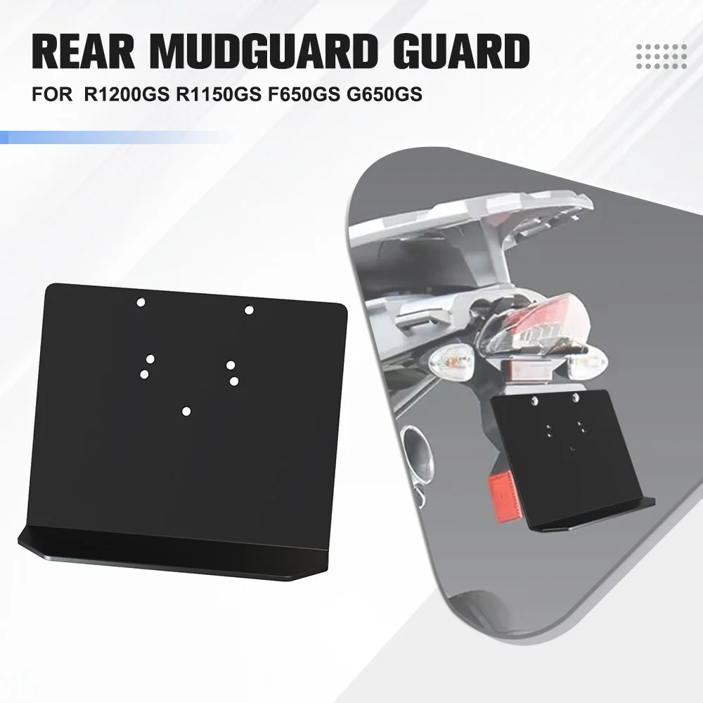 

Aluminum Motorcycle Fender License Plate Splash Guard Number Holder FOR BMW R1200GS R1150GS F650GS Single Dakar G650GS Sertao