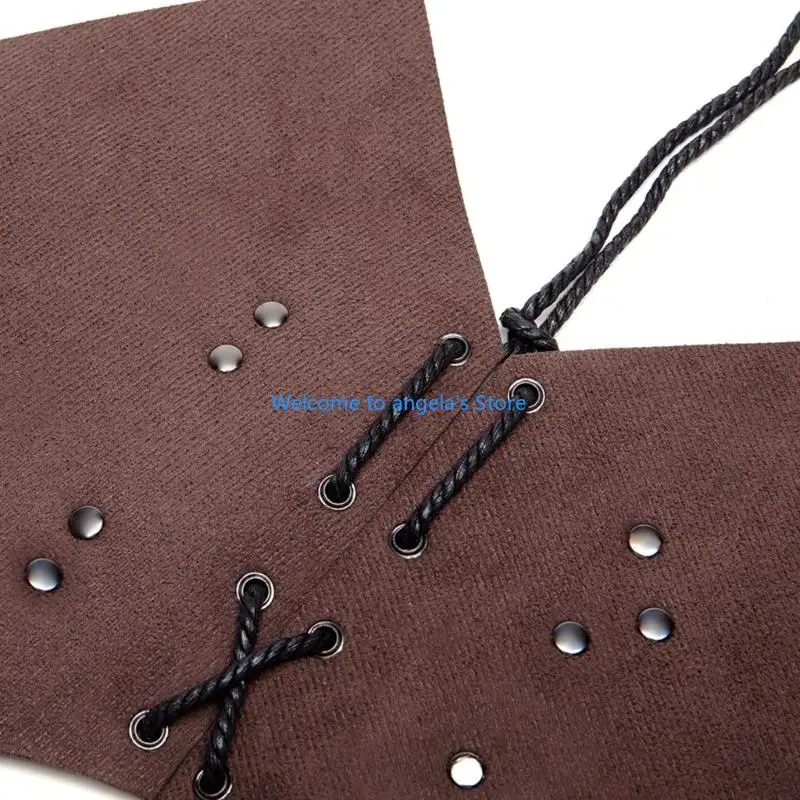 X4YC – couverture d'épaule en Pu, guerrier, Double épaulette, armure d'épaule, Costume chevalier médiéval, pour