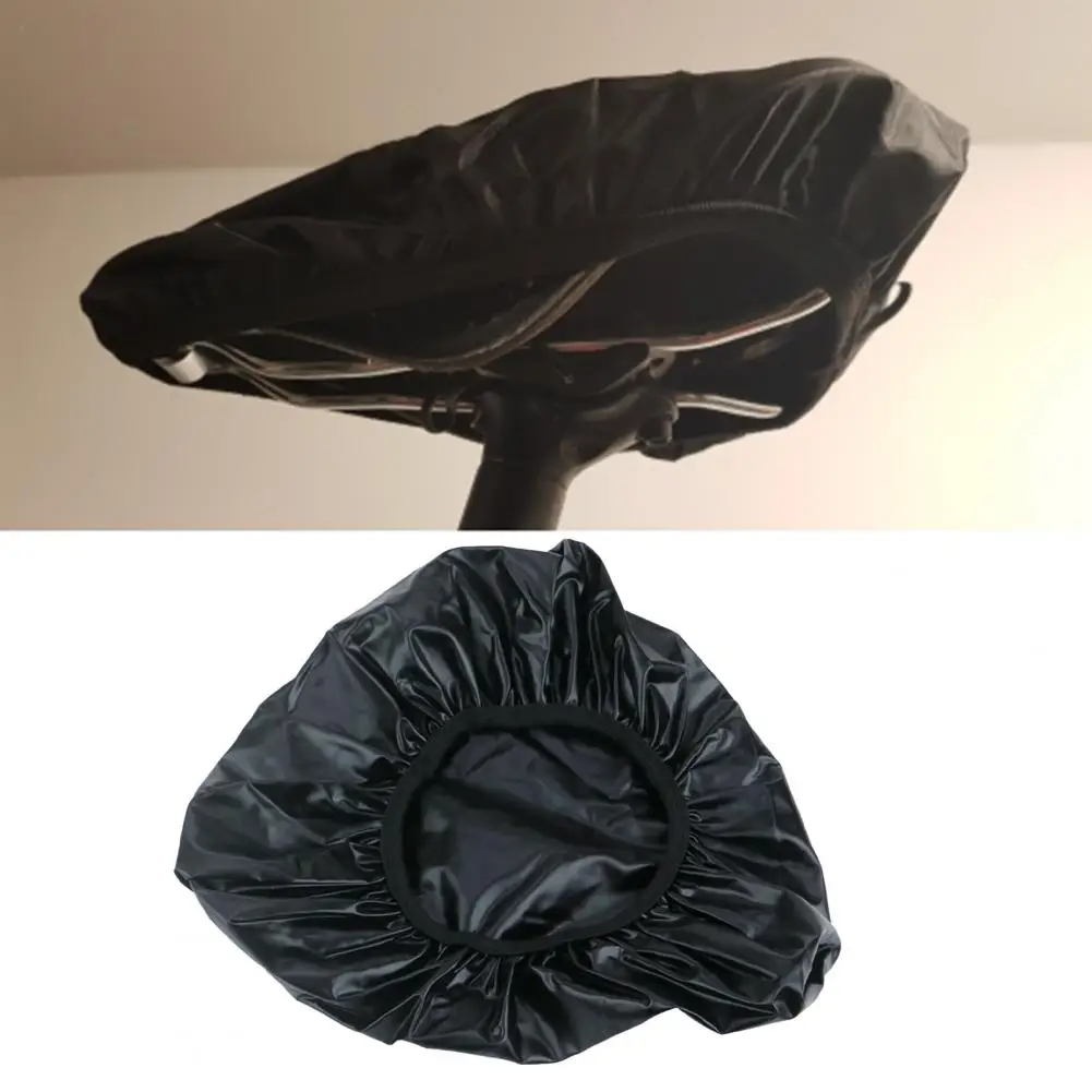 

Bicycle Protective Gear Seat Cushion Seamless Waterproof PVC Windproof Saddle Rain Cover Cycling Accessories