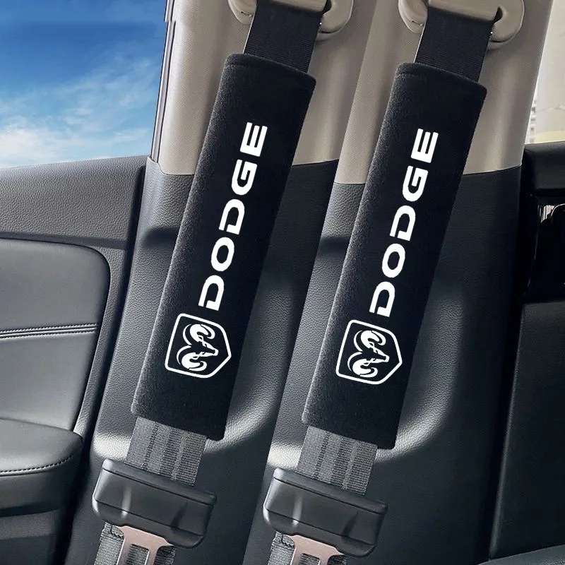 2 шт. замшевый автомобильный Стайлинг, защитные накладки на плечи, чехол для Dodge Challenger Avenger SXT Caliber RAM, автоаксессуары