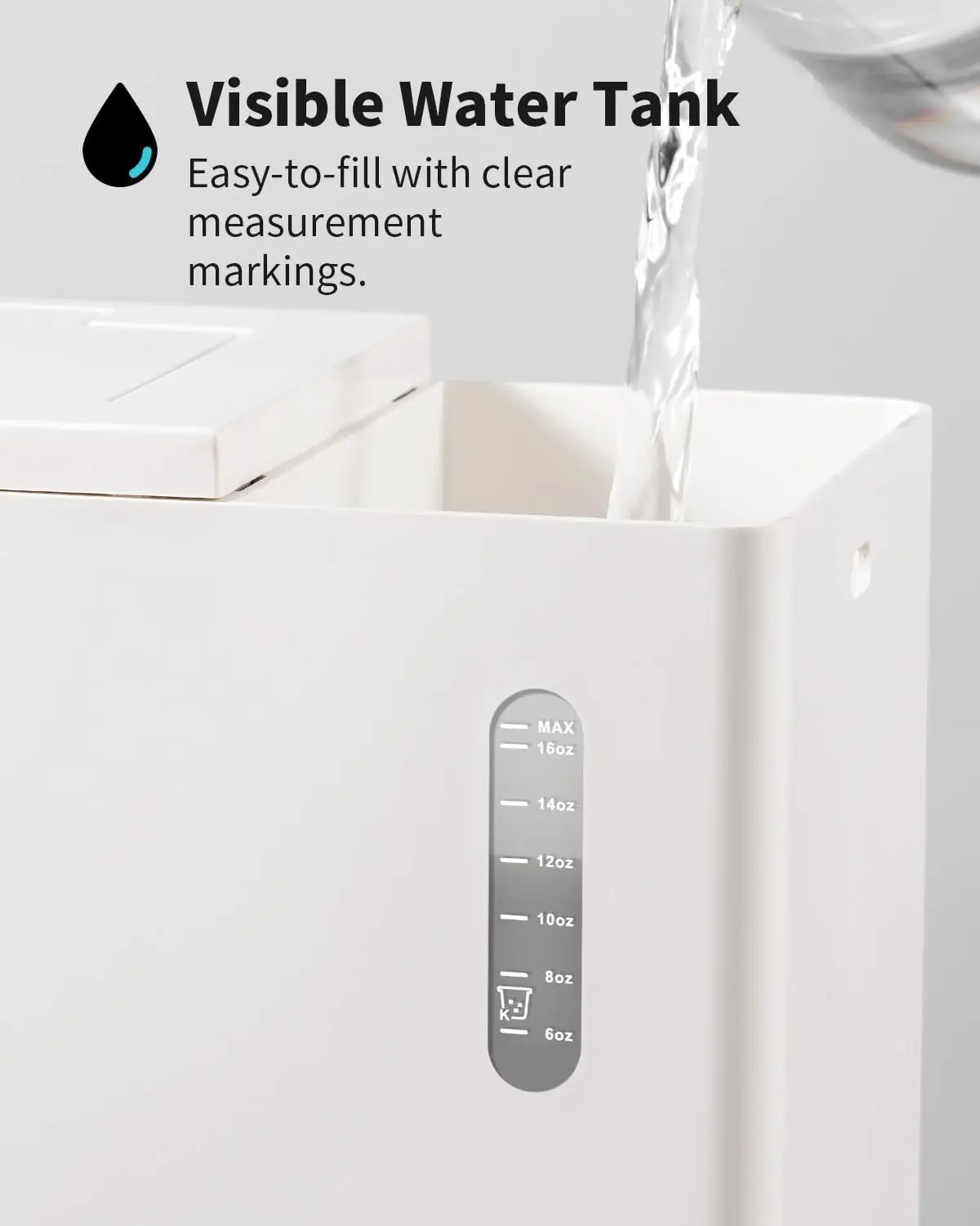 ماكينة صنع القهوة الساخنة والمثلجة، ماكينة صنع القهوة K Cup المتوافقة مع القهوة المطحونة، ماكينة تحضير ذات الخدمة الواحدة مع إعداد جريء، فلتر قابل لإعادة الاستخدام