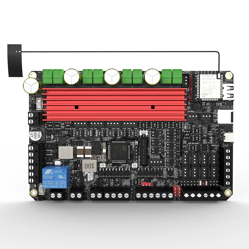 BIGTREETECH Szkülla Alaplap 550mhz 32bit kart cortex-m7 CNC kontroly Deszka onboard 4 TMC2160 Sofőr PWM/RS485 upgrades számára RRF