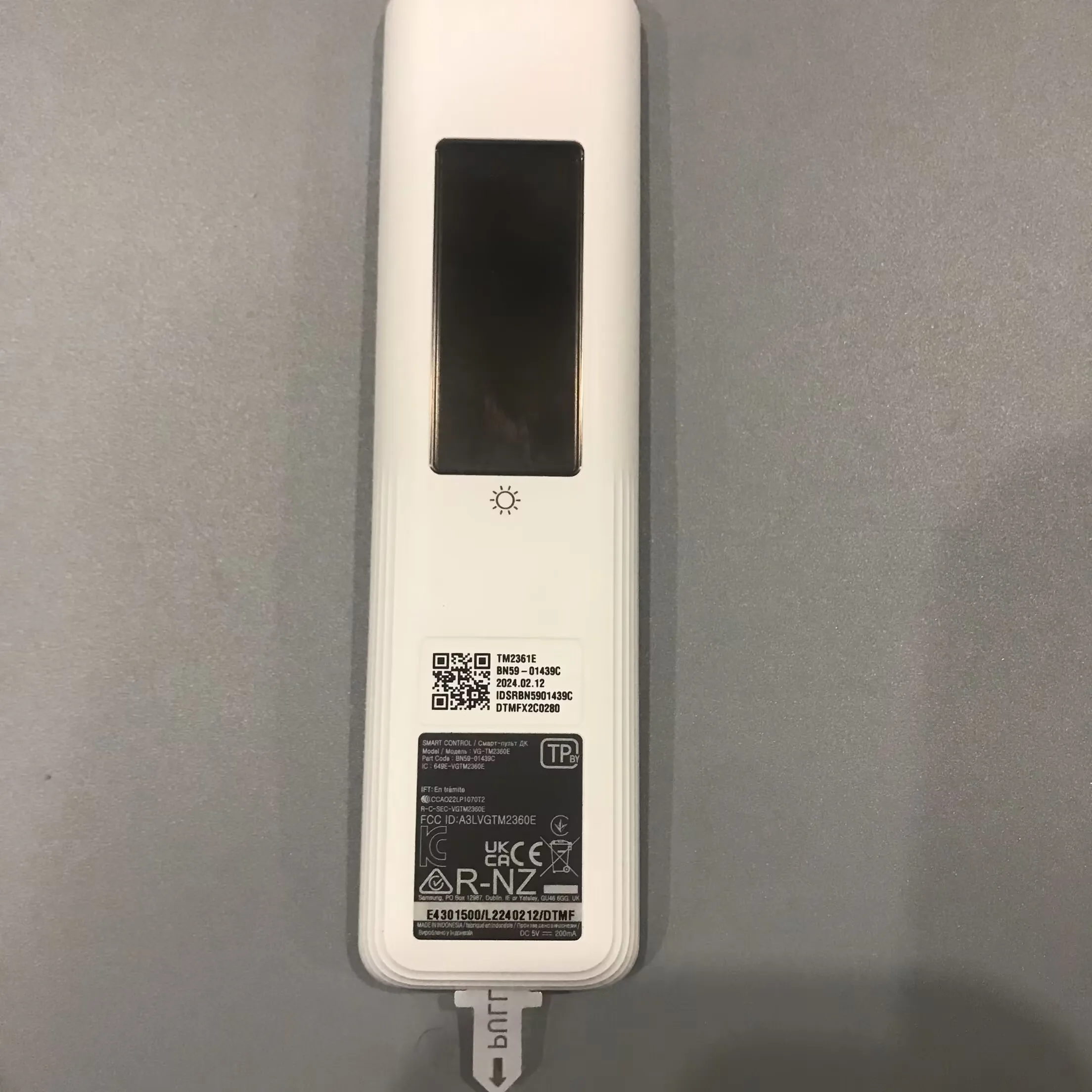 Original BN59-001439C TM2361E Remote Control for Samsung SMART OLED TV Replacement Battery Included