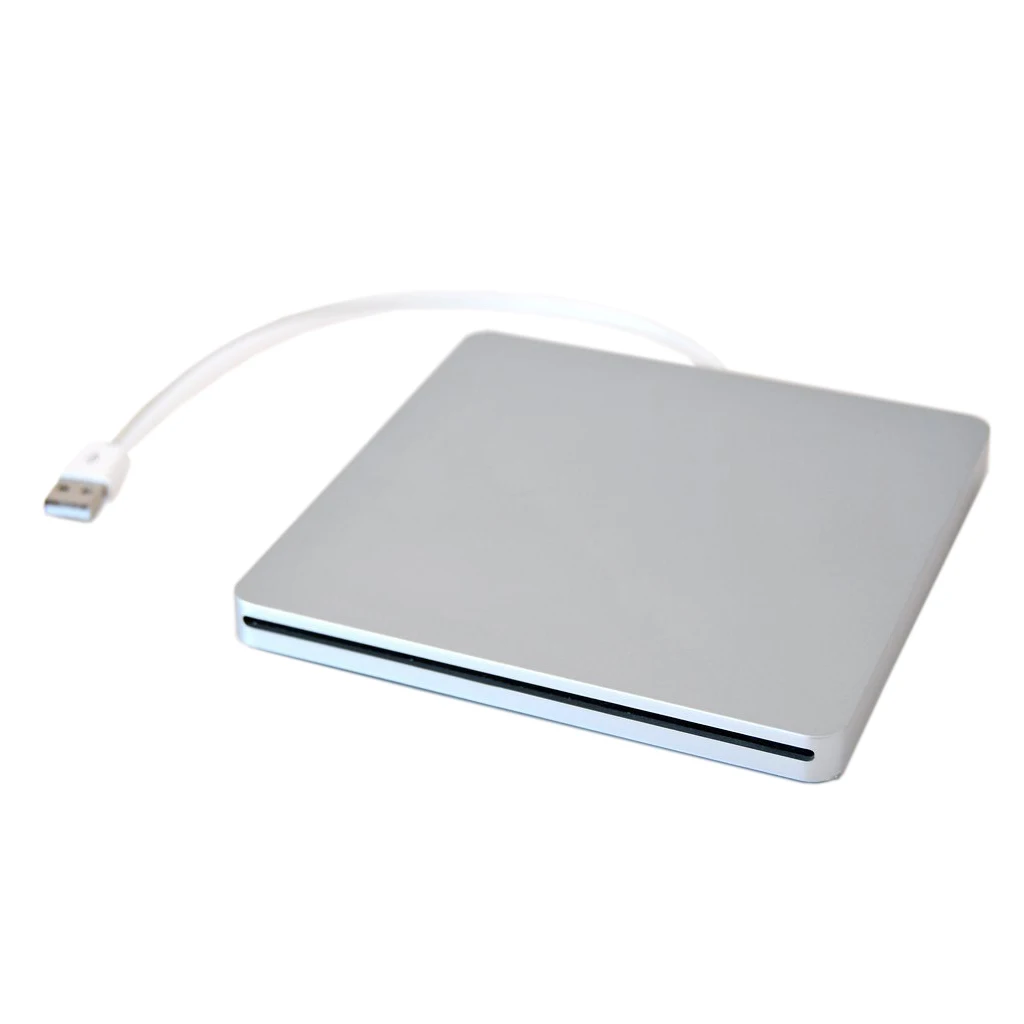 

Внешний USB чехол для DVD для MacBook Pro SATA жесткий диск DVD супер многослойный алюминиевый внешний вид серебристый