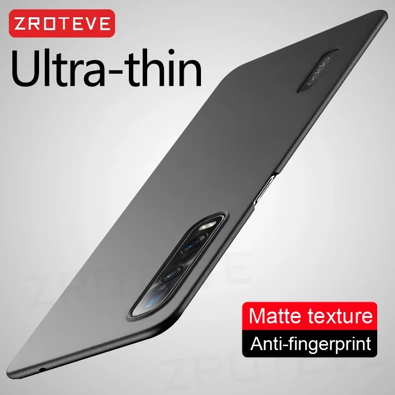 For Find X2 Pro Case ZROTEVE Slim Matte Hard PC Cover For Oppo Find X5 Pro X3 Neo FindX2 FindX3 Lite FindX5 Global Phone Cases