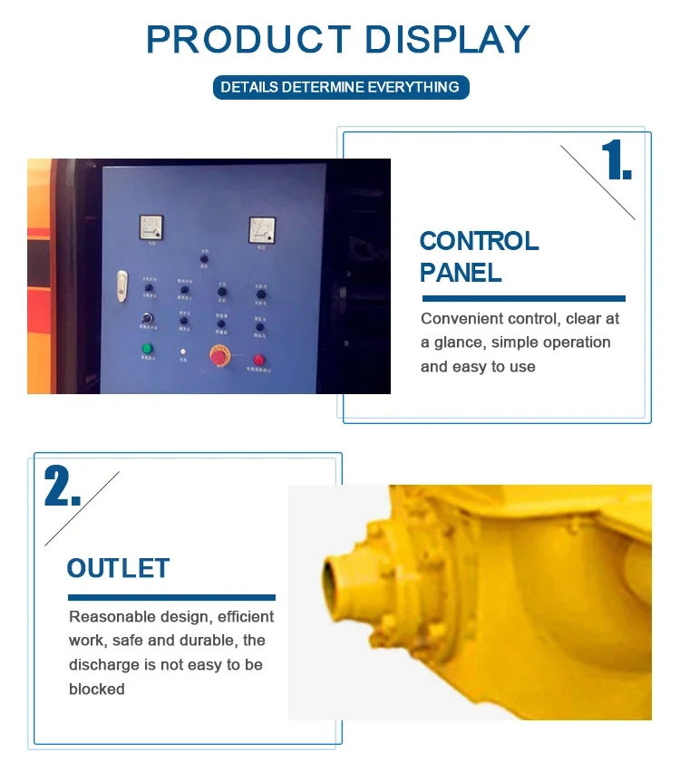 

Hot Selling YG30 Diesel Mini Trailer Concrete Pump Mixer for Small Construction 20m Concrete Boom Pump for High-Rise Buildings