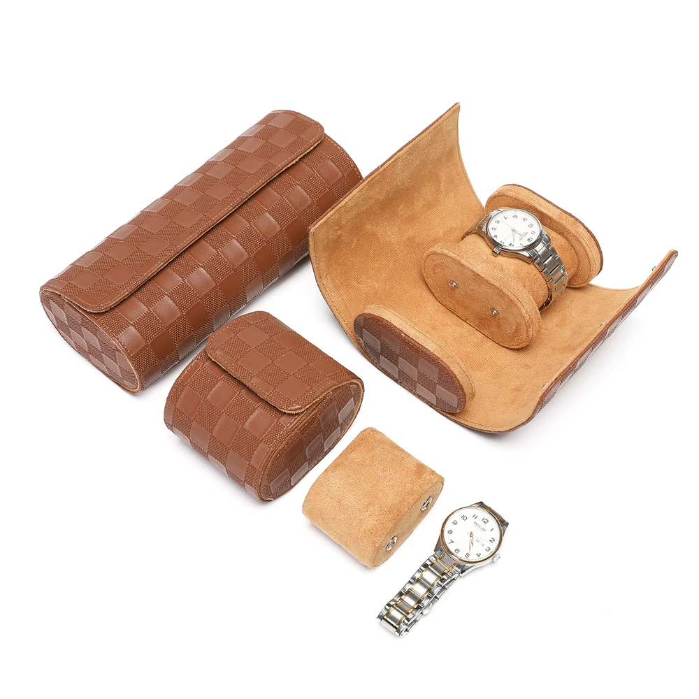 Kotak Jam Tangan Kulit Asli 1/ - Travel Organizer Men ulasan dan harga