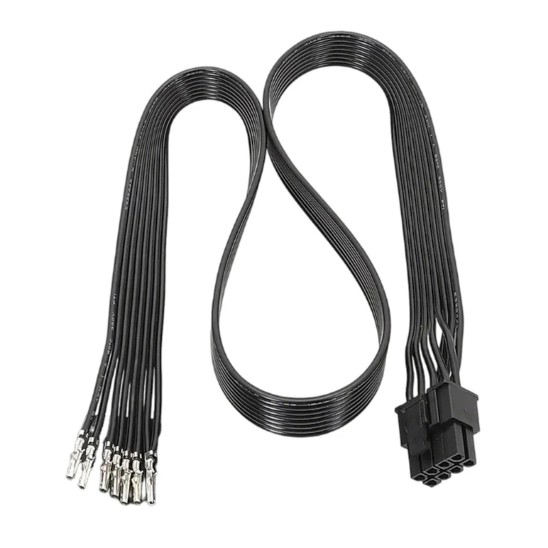 PCIE Power Extension Cable 8pin PCIe Cable for Computers Modulars Design 601D