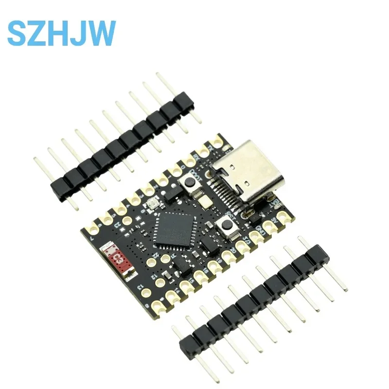 1-10PCS Super Mini Dev Board for ESP32-C6, WiFi 6 BT IoT Module, Dual Core MCU Compatible with Arduino Learning