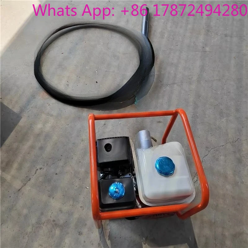 Plug-In Construction Horizontal Cement Vibrator with 220V Rod Features Exhaust Lift for Concrete Slurry