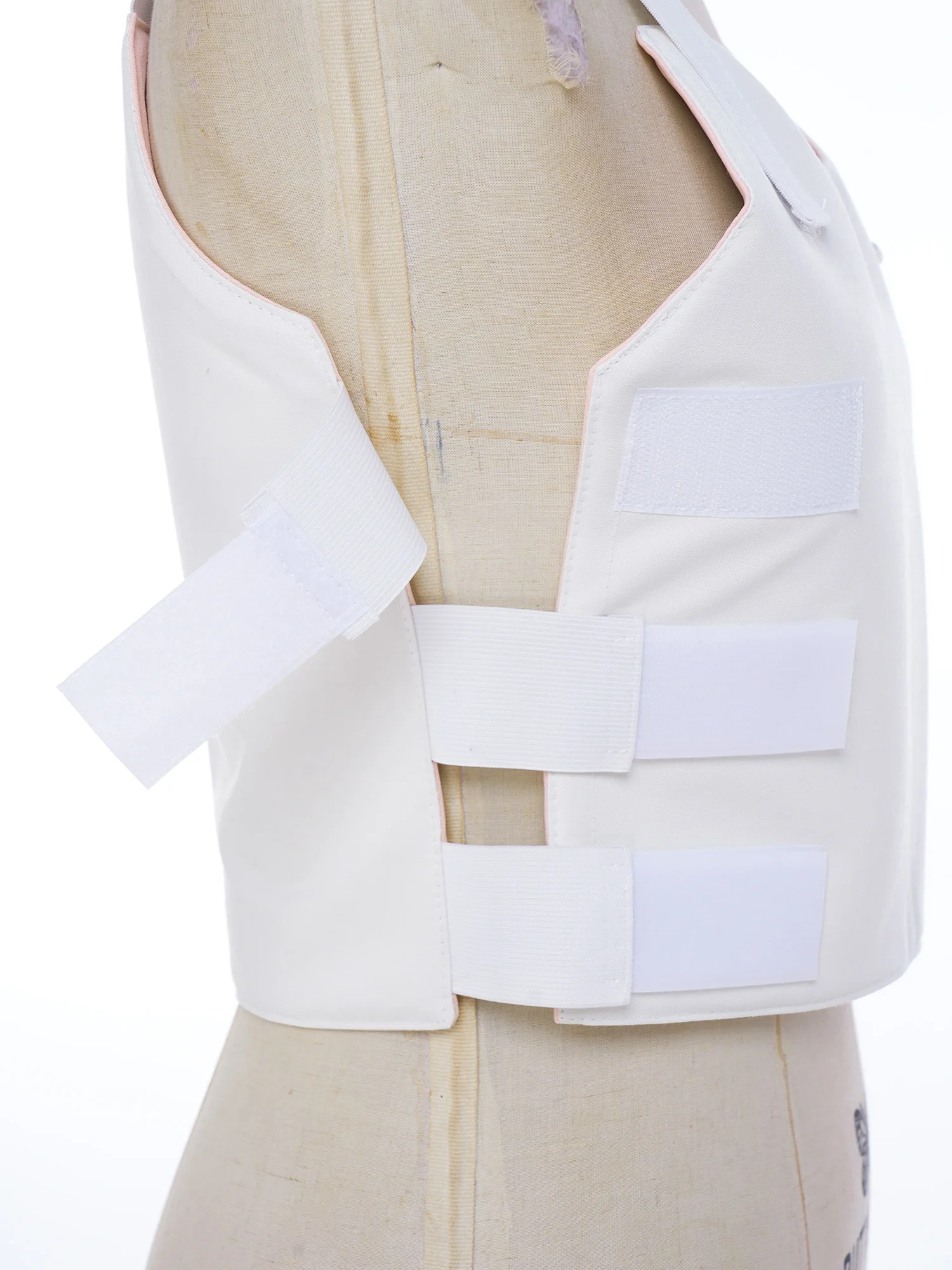 Unisex Adults Post Surgery Chest Support Vest with Adjustable Loop-hook Push Up Fastener Padded Chest Compression Wrap Recovery