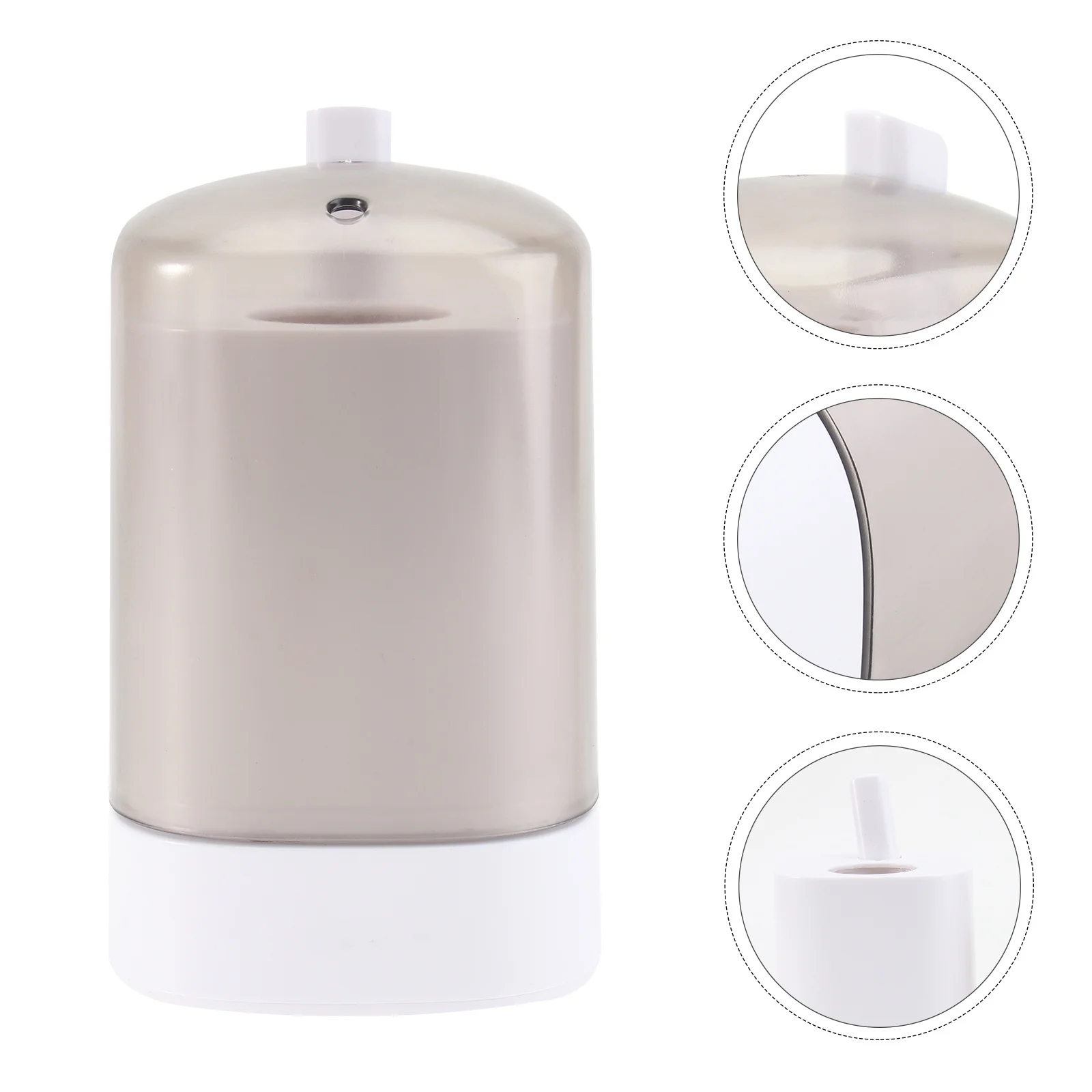 

Compact Plastic Toothpick Holder Semi Automatic Dispenser Easy to Carry for Home Kitchen and Travel Use Toothpick Dispenser