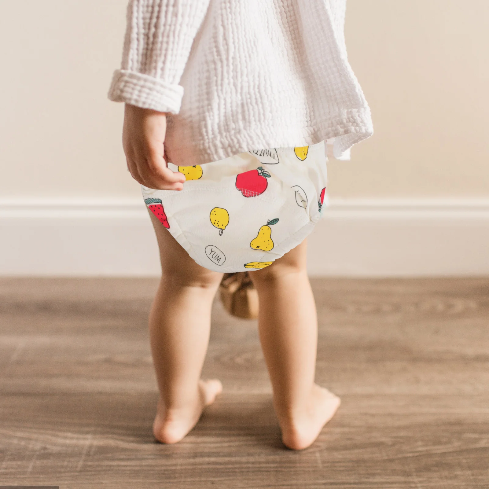 Couches en coton lavables réutilisables pour bébé, pantalon d'entraînement pour nouveau-né, 0, 18 artériel, S90, doux, anti-fuite, confortable, tout-petit, 2 pièces