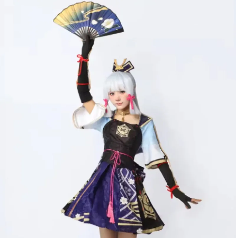 神里あやかコスプレ衣装原神インパクトコスプレドレスウィッグファンコンプリートセット女性用コスプレコスチューム