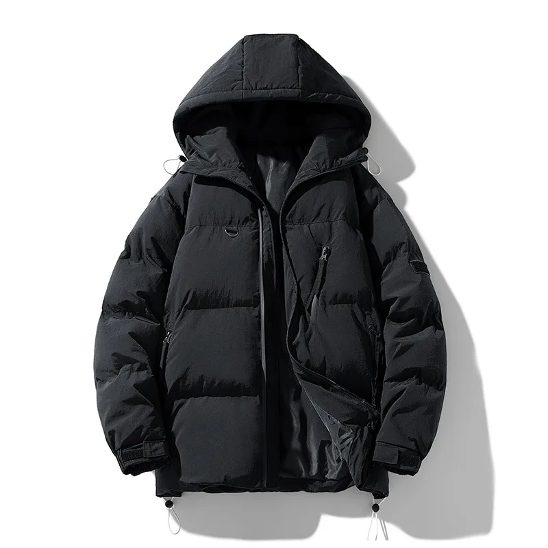 2023 Winter Parka 'S Mannen Katoenen Gewatteerde Jassen Mannen Puffer Jassen Capuchon Casual Windjack Dikke Warme Jas Heren Jas