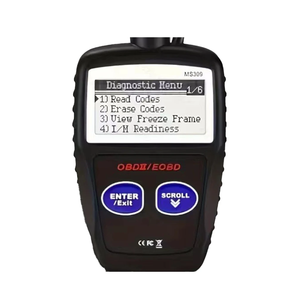 

Professional OBD2 Scanner MS309 Check Engine Light Code Reader EOBD Auto Diagnostic Tool for 12V Cars