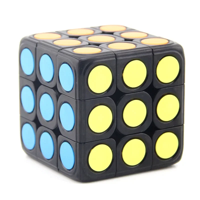 YJ YuMo cercle point 3x3x3 Cube magique 3x3 vitesses Puzzle torsadé casse-tête Intelligence stimulante jouets éducatifs pour les enfants