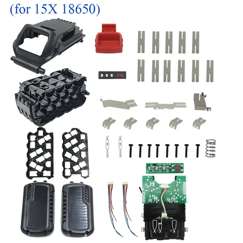 DCB609 Li-ion Battery Plastic Case PCB Charging Protection Circuit Board Box Housing For DeWalt 20V 60V DCB606 DCB612