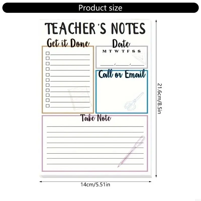 D0UA 50 листов учитель учитель для учителя для списка ноутбуков.