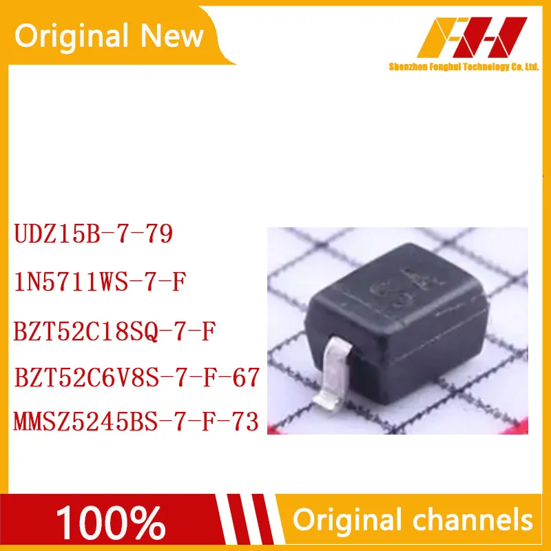 

10 PCS/LOT 100% nuovo e originale UDZ15B-7-79 1N5711WS-7-F BZT52C18SQ-7-F BZT52C6V8S-7-F-67 MMSZ5245BS-7-F-73
